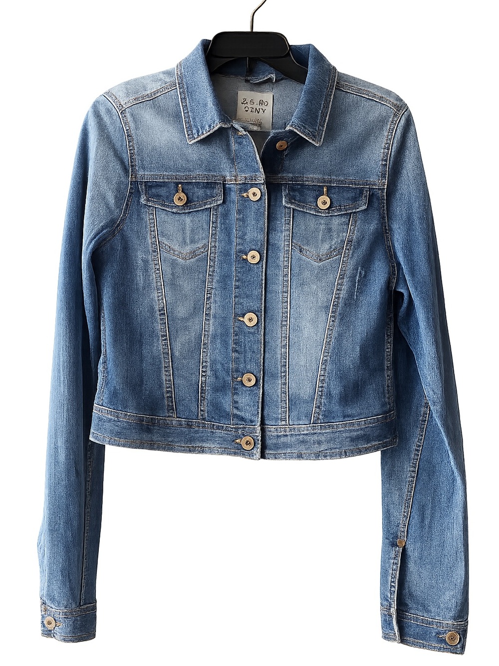 Love Tree Denim Jacket - Light Blue Women’s Jean Jacket